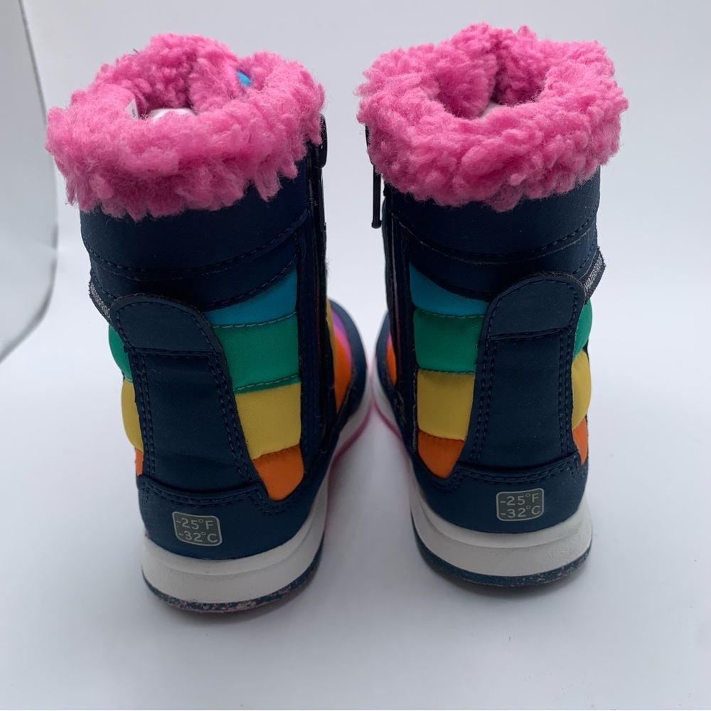 Merrell Little Kid's SZ6M Rainbow Alpine Puffer Waterproof Boot Toddler 2033 - Picture 4 of 9